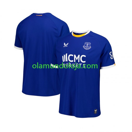 Camisola Everton Homem Equipamento Primeiro 2026-2027 Manga Curta